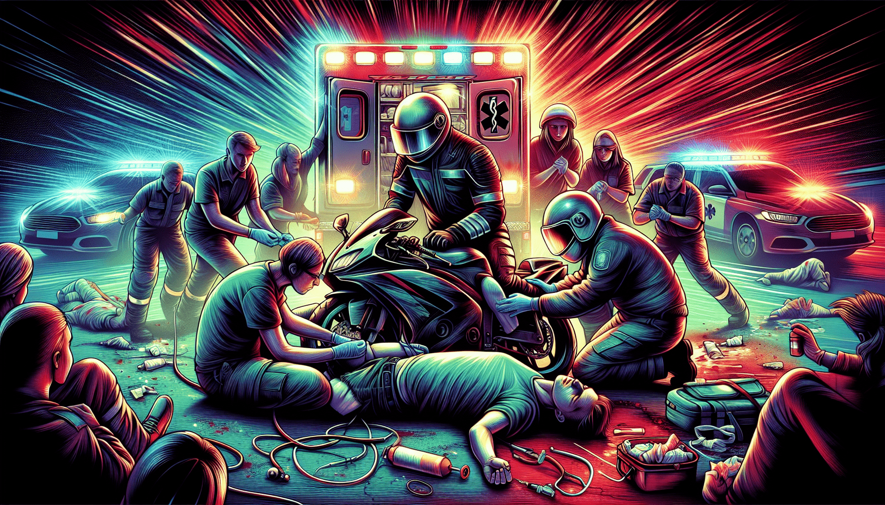 Seeking immediate medical attention after a motorcycle accident