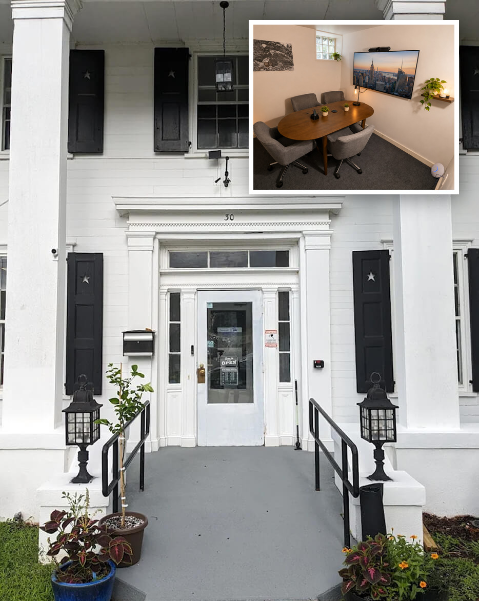 law office of jeffrey weiskopf entrance and office